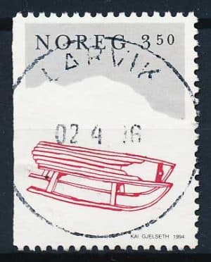 Norge AFA 1168Cv Stemplet