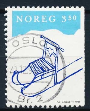 Norge AFA 1169Ch Stemplet