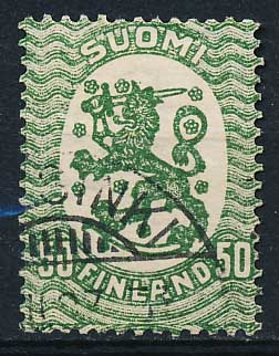 Finland AFA 116B Stemplet