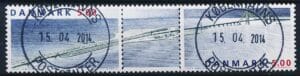 Danmark AFA 1174-1175 Parstykke Stemplet