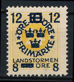 Sverige AFA 118 Ubrugt