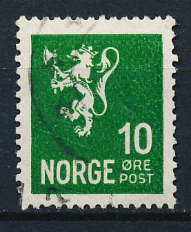 Norge AFA 118 Stemplet