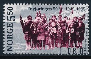 Norge AFA 1180 Stemplet