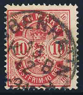 Danmark AFA 35z Stemplet