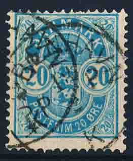 Danmark AFA 36u Stemplet