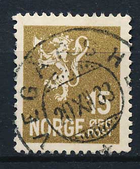 Norge AFA 119 Stemplet