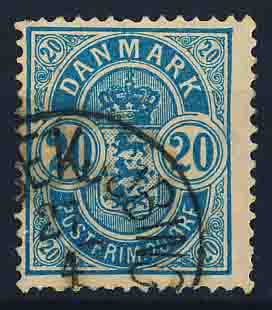 Danmark AFA 36z Stemplet