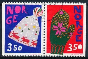 Norge AFA 1198Cv+1199Ch Stemplet