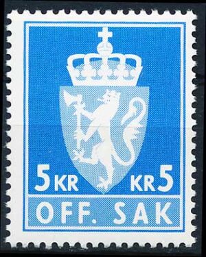 Norge Tjenestemærker AFA 119 Postfrisk