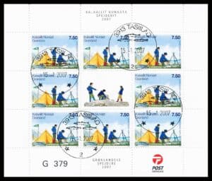 Grønland Småark AFA 12 Stemplet