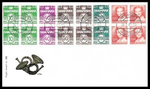 Danmark Uofficielle Førstedagskuverter AFA HS 12+13