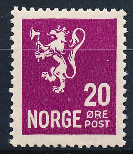 Norge AFA 120 Postfrisk