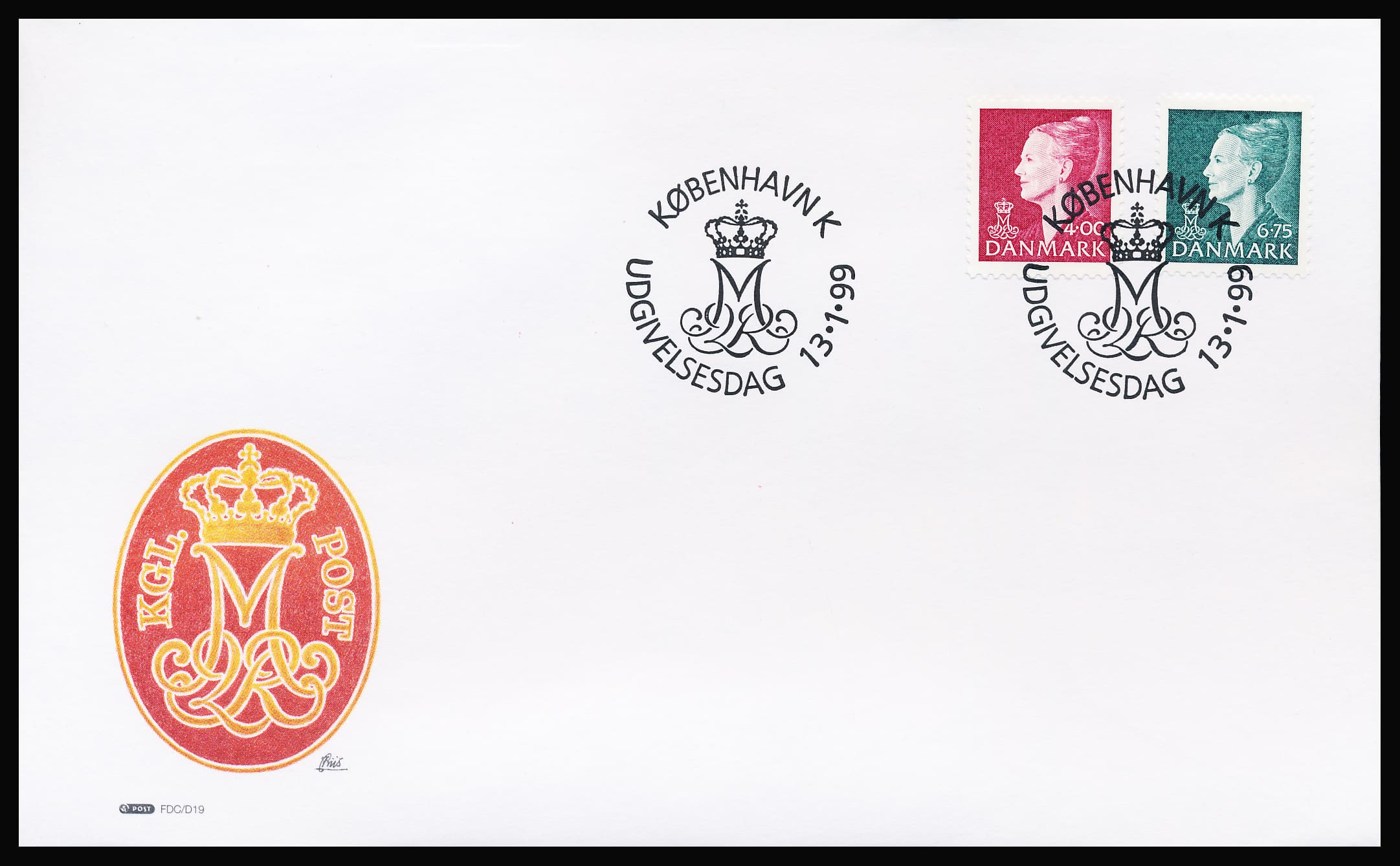 Danmark FDC AFA 1202-1203