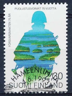 Finland AFA 1204 Stemplet