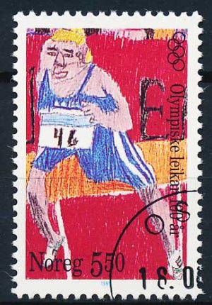 Norge AFA 1205 Stemplet