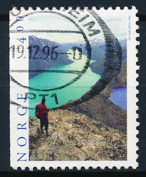 Norge AFA 1206Cv Stemplet