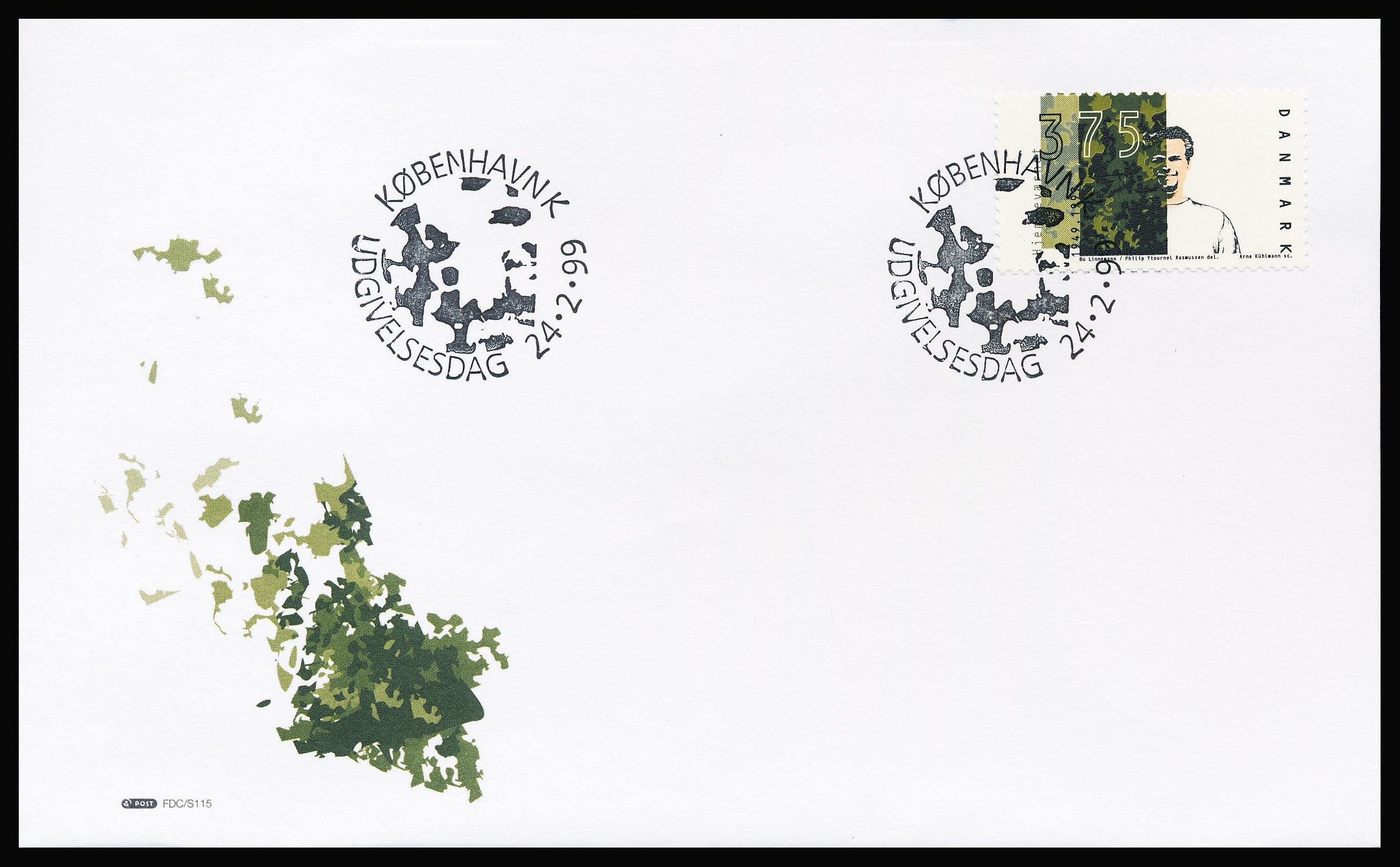 Danmark FDC AFA 1207