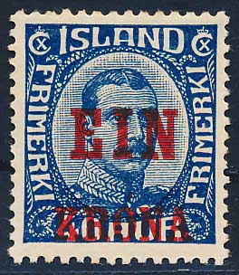 Island AFA 121 Ubrugt