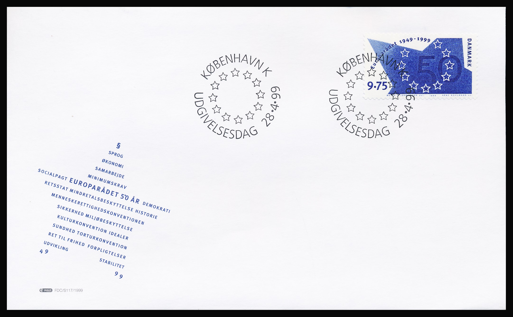 Danmark FDC AFA 1211
