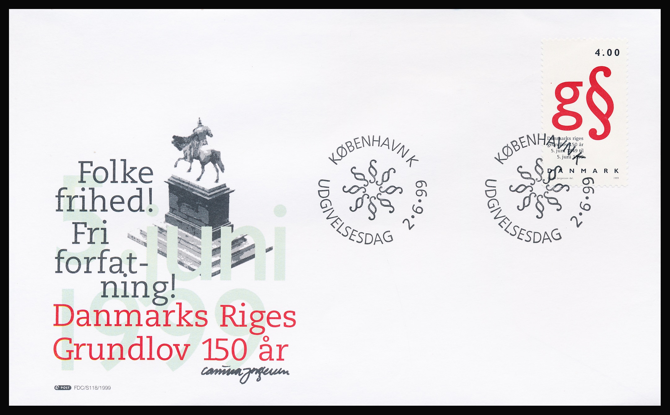 Danmark FDC AFA 1217