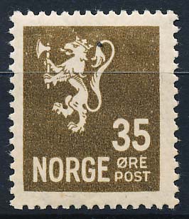 Norge AFA 122 Postfrisk