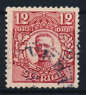 Sverige AFA 122 Stemplet