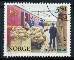 Norge AFA 1220 Stemplet