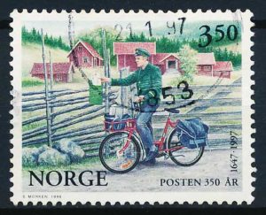 Norge AFA 1221 Stemplet