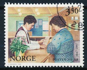Norge AFA 1222 Stemplet