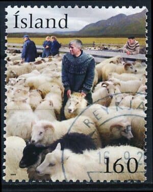 Island AFA 1227 Stemplet