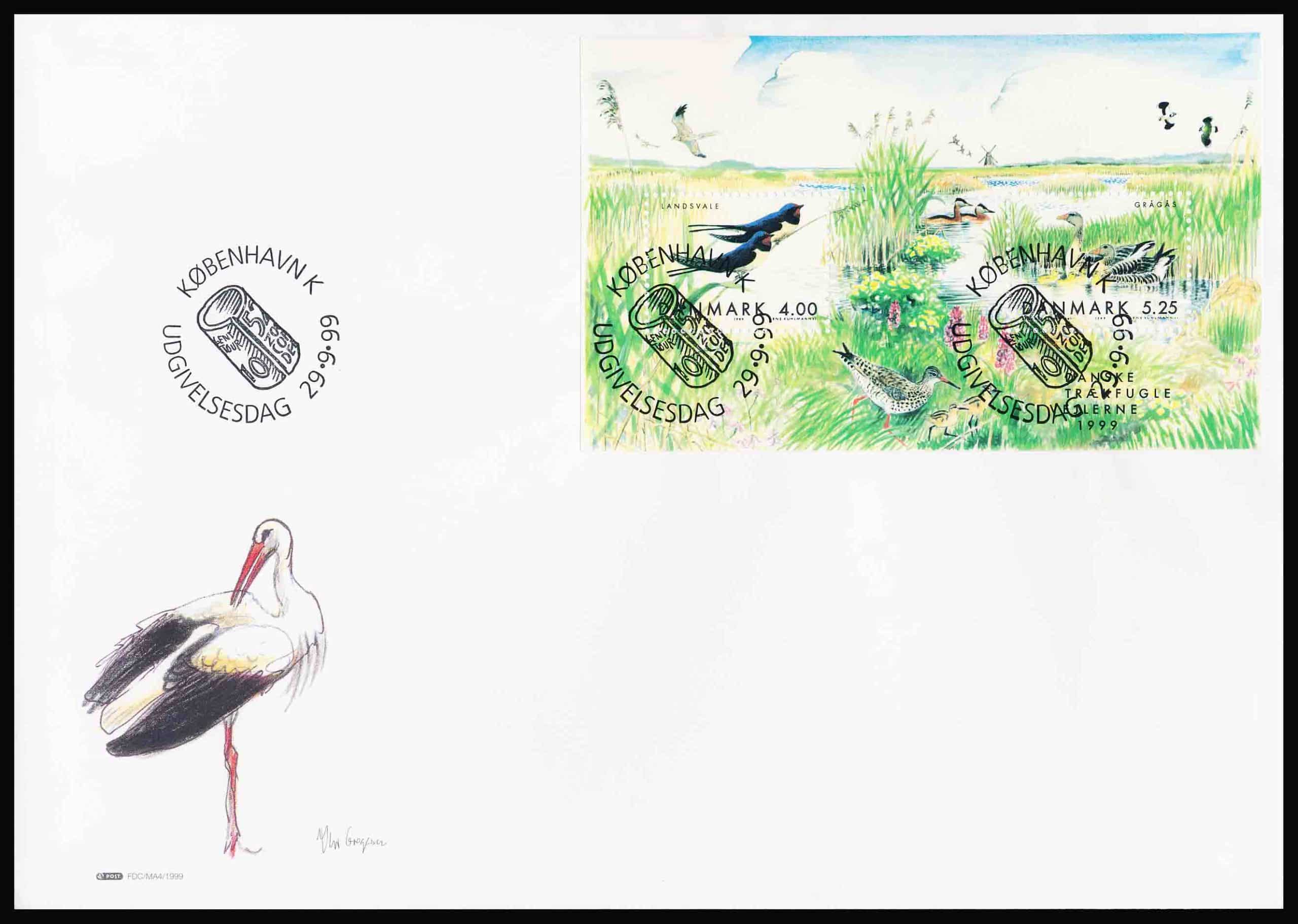 Danmark FDC AFA 1228