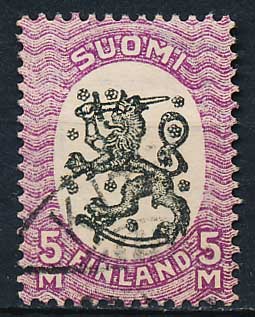 Finland AFA 122B Stemplet