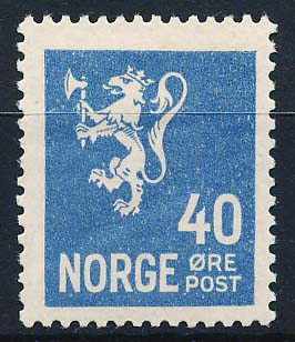 Norge AFA 123 Postfrisk