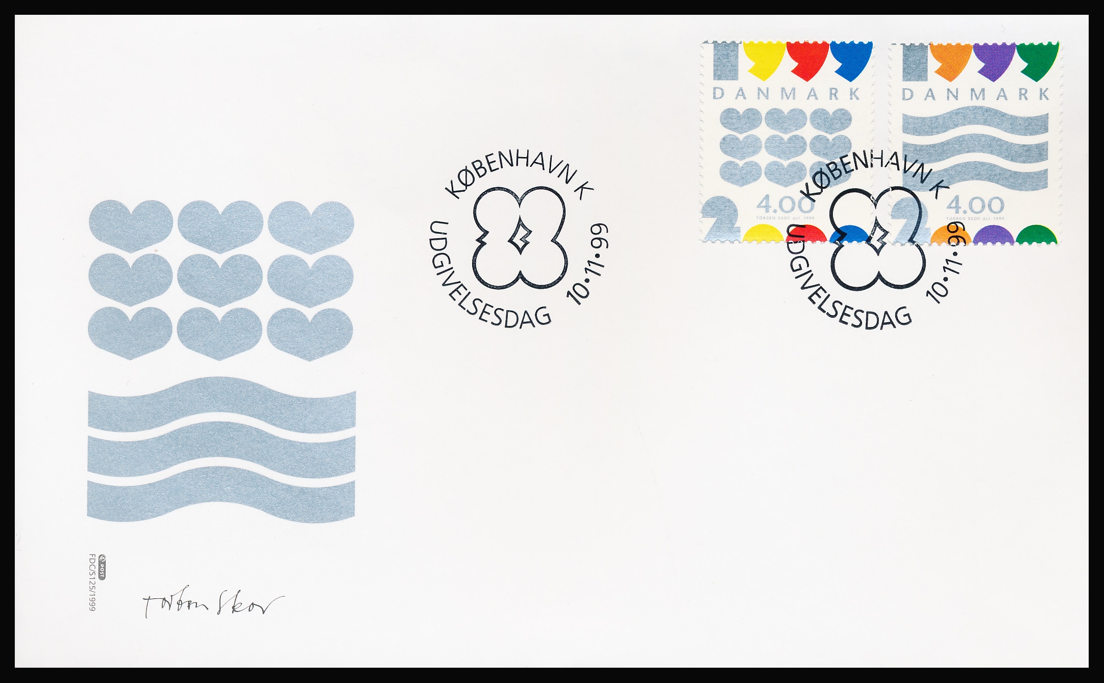 Danmark FDC AFA 1232-1233