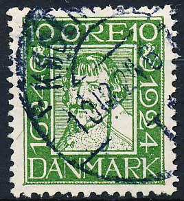 Danmark AFA 133x Stemplet