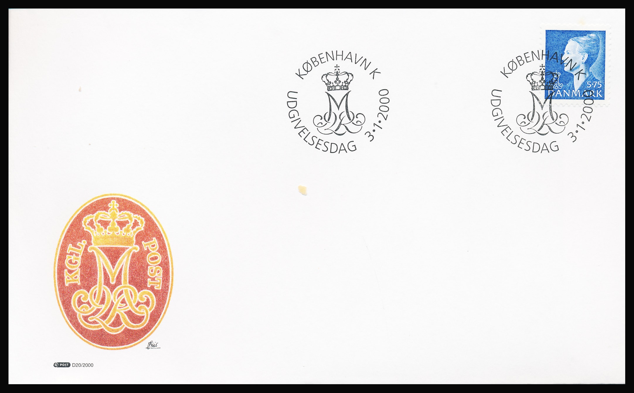Danmark FDC AFA 1234
