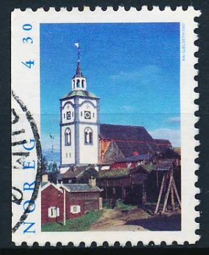 Norge AFA 1244Cv Stemplet