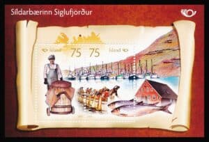 Island AFA 1247 Miniark Postfrisk