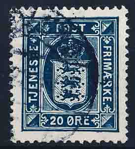 Danmark Tjenestemærker AFA 0017y