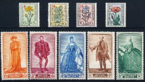 Belgien AFA 0876-884 Ubrugt