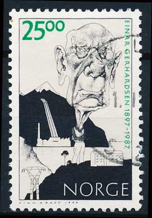 Norge AFA 1256 Stemplet