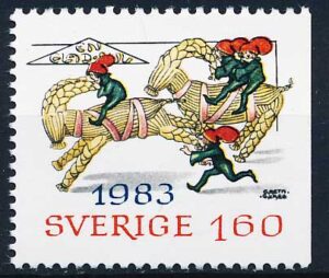 Sverige AFA 1256Ch Postfrisk