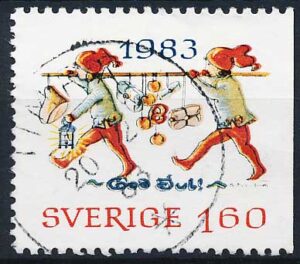 Sverige AFA 1258Ch Stemplet