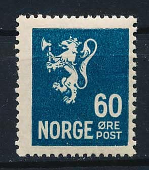 Norge AFA 125 Postfrisk