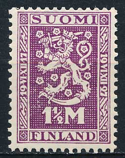 Finland AFA 125 Postfrisk
