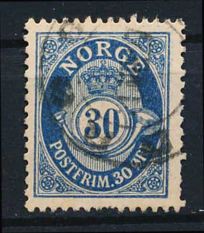Norge AFA 126 Stemplet