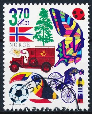 Norge AFA 1261 Stemplet