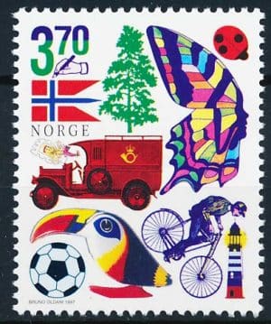 Norge AFA 1261 Postfrisk