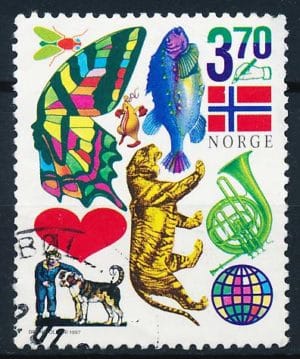 Norge AFA 1262 Stemplet