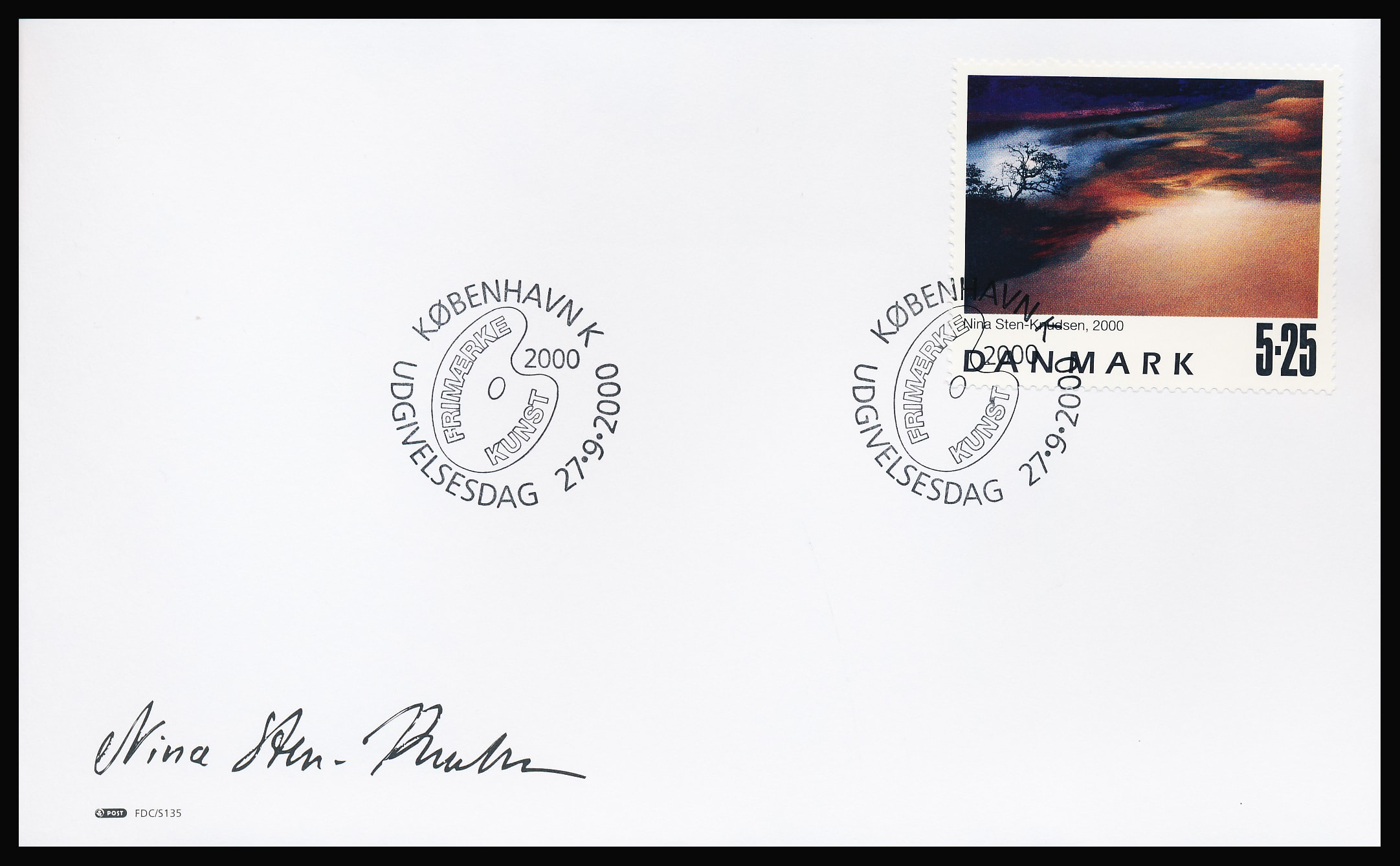 Danmark FDC AFA 1262